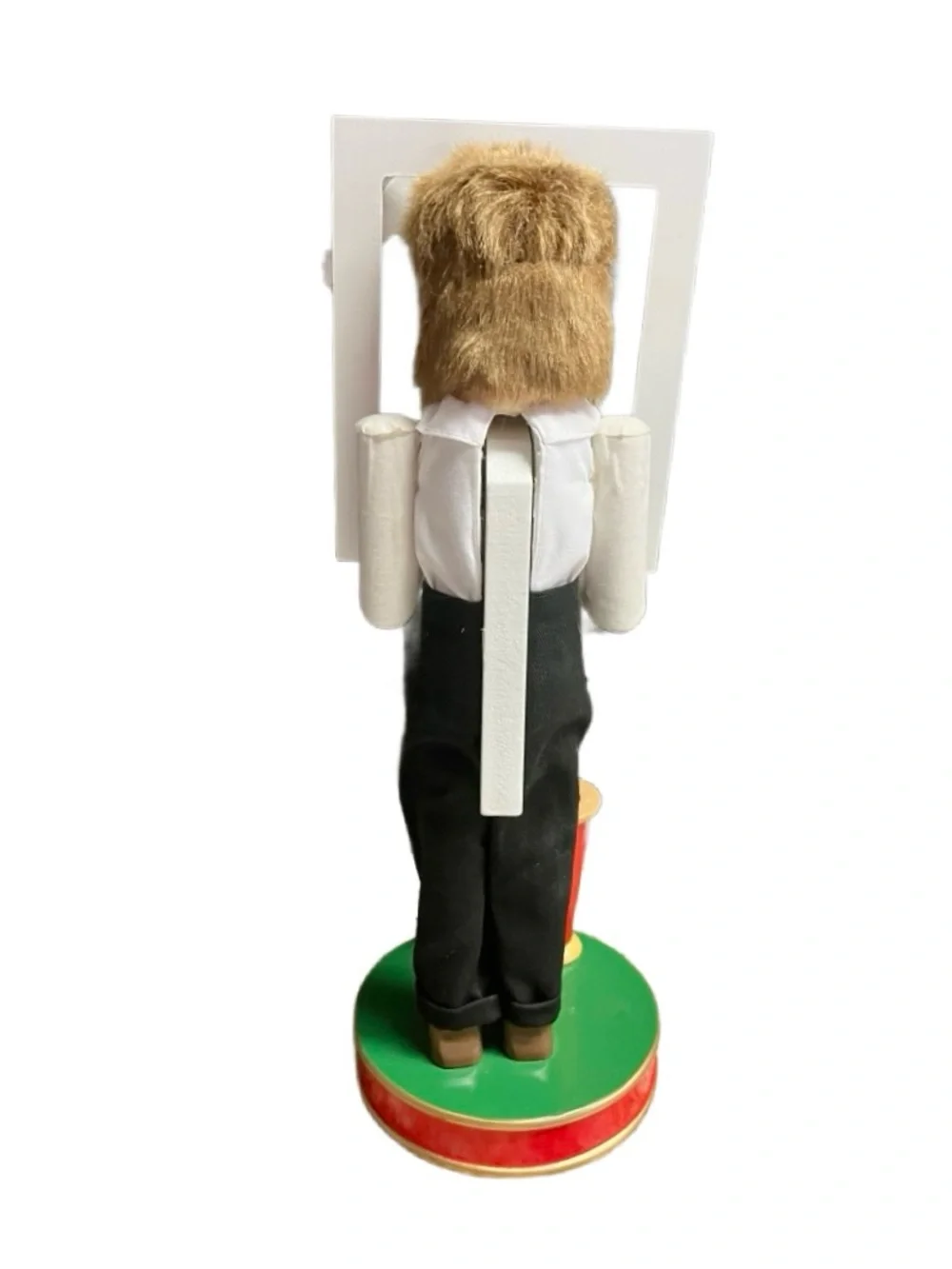 Pier 1 ~ Christmas Nutcracker Holding Photo Props “Merry Christmas” Photo Frame
